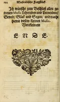 Picture 17 of 17 from Grund-richtiger/kurtz/leicht und nothiger Unterricht der musicalischen Kunst/ wie man fuglich und in kurtzer Zeit Choral und Figural singen/ den General-Bass tractiren/ und componiren lernen soll ... (1687), leaf 162