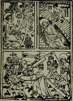 An illustration from Gruppierungsversuche im Bereiche des ältesten Holzschnittes (1911)