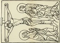 An illustration from Gruppierungsversuche im Bereiche des ältesten Holzschnittes (1911)