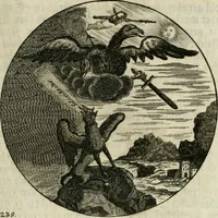 An illustration from Gryphus principalis, sive, Typus boni principis : XII titulis repræsentatus et reverendissimo ... Ioanni Philippo, S.R.I. principi, episcopo Herbipolensi ... oblatus humillime (1712)