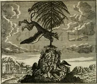 An illustration from Gryphus principalis, sive, Typus boni principis : XII titulis repræsentatus et reverendissimo ... Ioanni Philippo, S.R.I. principi, episcopo Herbipolensi ... oblatus humillime (1712)