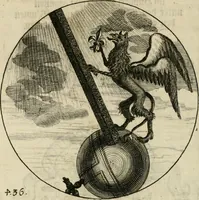 An illustration from Gryphus principalis, sive, Typus boni principis : XII titulis repræsentatus et reverendissimo ... Ioanni Philippo, S.R.I. principi, episcopo Herbipolensi ... oblatus humillime (1712)