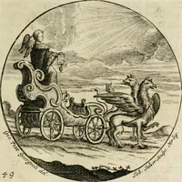 An illustration from Gryphus principalis, sive, Typus boni principis : XII titulis repræsentatus et reverendissimo ... Ioanni Philippo, S.R.I. principi, episcopo Herbipolensi ... oblatus humillime (1712)