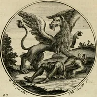 An illustration from Gryphus principalis, sive, Typus boni principis : XII titulis repræsentatus et reverendissimo ... Ioanni Philippo, S.R.I. principi, episcopo Herbipolensi ... oblatus humillime (1712)