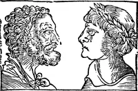 An illustration from Chiromantia. (1546)