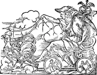 An illustration from Chiromantia. (1546)