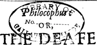 Picture 3 of 4 from Philocophus, or, the deafe and dumbe mans friend : exhibiting the philosophicall verity of that subtile art, which may inable one with an observant eie, to heare what any man speaks by the moving of his lips ... apparently proving, that a man borne deafe and dumbe, may be taught to heare the sound of words with his eie, & thence learne to speake with his tongue (1648), leaf 8