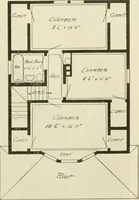 Picture 261 of 539 from Guaranteed building plans with interior views and details : a standard collection of new, original and artistic designs of cottages, bungalows, residences and flats of frame, brick, cement, plaster, concrete blocks, hollow tile, stucco, etc. and farm buildings of all descriptions together with interior and exterior details and interior views arranged and described by William A. Radford. (1915), leaf 118