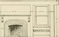An illustration from Guaranteed building plans with interior views and details : a standard collection of new, original and artistic designs of cottages, bungalows, residences and flats of frame, brick, cement, plaster, concrete blocks, hollow tile, stucco, etc. and farm buildings of all descriptions together with interior and exterior details and interior views arranged and described by William A. Radford. (1915)