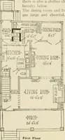 Picture 303 of 539 from Guaranteed building plans with interior views and details : a standard collection of new, original and artistic designs of cottages, bungalows, residences and flats of frame, brick, cement, plaster, concrete blocks, hollow tile, stucco, etc. and farm buildings of all descriptions together with interior and exterior details and interior views arranged and described by William A. Radford. (1915), leaf 137
