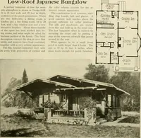 An illustration from Guaranteed building plans with interior views and details : a standard collection of new, original and artistic designs of cottages, bungalows, residences and flats of frame, brick, cement, plaster, concrete blocks, hollow tile, stucco, etc. and farm buildings of all descriptions together with interior and exterior details and interior views arranged and described by William A. Radford. (1915)