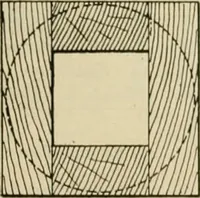 An illustration from Guaranteed building plans with interior views and details : a standard collection of new, original and artistic designs of cottages, bungalows, residences and flats of frame, brick, cement, plaster, concrete blocks, hollow tile, stucco, etc. and farm buildings of all descriptions together with interior and exterior details and interior views arranged and described by William A. Radford. (1915)