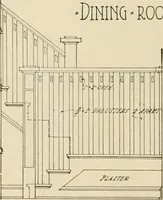 An illustration from Guaranteed building plans with interior views and details : a standard collection of new, original and artistic designs of cottages, bungalows, residences and flats of frame, brick, cement, plaster, concrete blocks, hollow tile, stucco, etc. and farm buildings of all descriptions together with interior and exterior details and interior views arranged and described by William A. Radford. (1915)