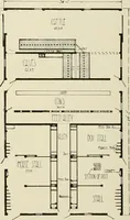 An illustration from Guaranteed building plans with interior views and details : a standard collection of new, original and artistic designs of cottages, bungalows, residences and flats of frame, brick, cement, plaster, concrete blocks, hollow tile, stucco, etc. and farm buildings of all descriptions together with interior and exterior details and interior views arranged and described by William A. Radford. (1915)