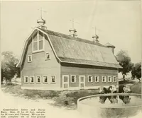 Picture 437 of 539 from Guaranteed building plans with interior views and details : a standard collection of new, original and artistic designs of cottages, bungalows, residences and flats of frame, brick, cement, plaster, concrete blocks, hollow tile, stucco, etc. and farm buildings of all descriptions together with interior and exterior details and interior views arranged and described by William A. Radford. (1915), leaf 207