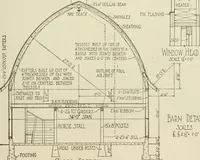 Picture 452 of 539 from Guaranteed building plans with interior views and details : a standard collection of new, original and artistic designs of cottages, bungalows, residences and flats of frame, brick, cement, plaster, concrete blocks, hollow tile, stucco, etc. and farm buildings of all descriptions together with interior and exterior details and interior views arranged and described by William A. Radford. (1915), leaf 214
