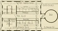 Picture 453 of 539 from Guaranteed building plans with interior views and details : a standard collection of new, original and artistic designs of cottages, bungalows, residences and flats of frame, brick, cement, plaster, concrete blocks, hollow tile, stucco, etc. and farm buildings of all descriptions together with interior and exterior details and interior views arranged and described by William A. Radford. (1915), leaf 215