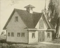Picture 464 of 539 from Guaranteed building plans with interior views and details : a standard collection of new, original and artistic designs of cottages, bungalows, residences and flats of frame, brick, cement, plaster, concrete blocks, hollow tile, stucco, etc. and farm buildings of all descriptions together with interior and exterior details and interior views arranged and described by William A. Radford. (1915), leaf 221