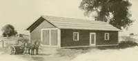 Picture 466 of 539 from Guaranteed building plans with interior views and details : a standard collection of new, original and artistic designs of cottages, bungalows, residences and flats of frame, brick, cement, plaster, concrete blocks, hollow tile, stucco, etc. and farm buildings of all descriptions together with interior and exterior details and interior views arranged and described by William A. Radford. (1915), leaf 222