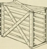 An illustration from Guaranteed building plans with interior views and details : a standard collection of new, original and artistic designs of cottages, bungalows, residences and flats of frame, brick, cement, plaster, concrete blocks, hollow tile, stucco, etc. and farm buildings of all descriptions together with interior and exterior details and interior views arranged and described by William A. Radford. (1915)