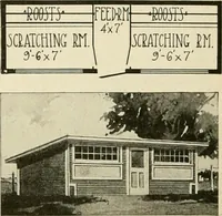 Picture 528 of 539 from Guaranteed building plans with interior views and details : a standard collection of new, original and artistic designs of cottages, bungalows, residences and flats of frame, brick, cement, plaster, concrete blocks, hollow tile, stucco, etc. and farm buildings of all descriptions together with interior and exterior details and interior views arranged and described by William A. Radford. (1915), leaf 249