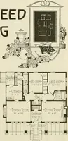 Picture 2 of 539 from Guaranteed building plans with interior views and details : a standard collection of new, original and artistic designs of cottages, bungalows, residences and flats of frame, brick, cement, plaster, concrete blocks, hollow tile, stucco, etc. and farm buildings of all descriptions together with interior and exterior details and interior views arranged and described by William A. Radford. (1915), leaf 8