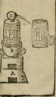 An illustration from Guida alla chimica : che suo mezzo conduce gl'affetionati alle operationi sopra ogni corpo misto animale, minerale, ò vegetabile : dichiarando come s'estraggono i toro sali, ogli, essenze, magisterij, mercurij, etc. ... et in quest' vltima impressione ampliata di nuoue aggiunte, & figure ... : et con la regola per metter le figure à suo loco posta nel fine (1706)