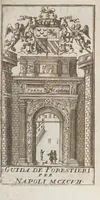 Picture 2 of 19 from Guida de' forestieri, curiosi di vedere e d'intendere le cose più notabili della regal città di Napoli, (1697), leaf 7