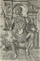 An illustration from Guida sommaria per il visitatore della Biblioteca Ambrosiana e delle collezioni annesse (1907)