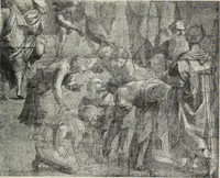 An illustration from Guida sommaria per il visitatore della Biblioteca Ambrosiana e delle collezioni annesse (1907)