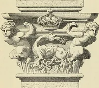 An illustration from Guide artistique & historique au Palais de Fontainebleau (1889)