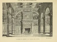 An illustration from Guide artistique & historique au Palais de Fontainebleau (1889)