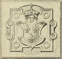 An illustration from Guide artistique & historique au Palais de Fontainebleau (1889)