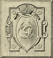 An illustration from Guide artistique & historique au Palais de Fontainebleau (1889)