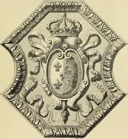 An illustration from Guide artistique & historique au Palais de Fontainebleau (1889)