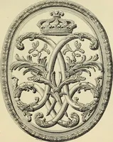 An illustration from Guide artistique & historique au Palais de Fontainebleau (1889)