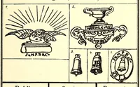 An illustration from Guide de l'amateur de porcelaines et de faiences (y compris grès et terres cuites) : collection complète des marques de porcelaines, de faiences et de poteries anciennes (1910)