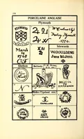 An illustration from Guide de l'amateur de porcelaines et de faiences (y compris grès et terres cuites) : collection complète des marques de porcelaines, de faiences et de poteries anciennes (1910)