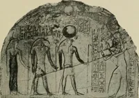 An illustration from A guide to the Egyptian galleries (sculpture). With 39 plates and 46 illustrations in the text (1909)