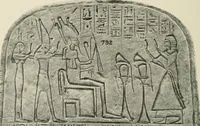 An illustration from A guide to the Egyptian galleries (sculpture). With 39 plates and 46 illustrations in the text (1909)
