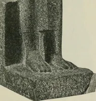 An illustration from A guide to the Egyptian galleries (sculpture). With 39 plates and 46 illustrations in the text (1909)