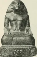 An illustration from A guide to the Egyptian galleries (sculpture). With 39 plates and 46 illustrations in the text (1909)