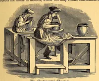 Picture 8 of 16 from A guide through the Royal Porcelain Works, Worcester, and an epitome of the history of pottery and porcelain with the marks on Worcester porcelain (1878), leaf 27