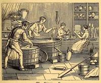 Picture 12 of 16 from A guide through the Royal Porcelain Works, Worcester, and an epitome of the history of pottery and porcelain with the marks on Worcester porcelain (1878), leaf 35