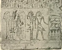 An illustration from A guide to the Egyptian galleries : (sculpture) (1909)