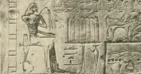 An illustration from A guide to the Egyptian galleries : (sculpture) (1909)