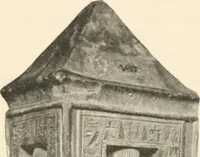 An illustration from A guide to the Egyptian galleries : (sculpture) (1909)