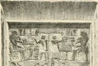 An illustration from A guide to the Egyptian galleries : (sculpture) (1909)