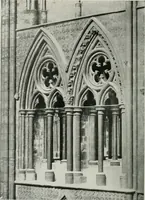 An illustration from A guide to English Gothic architecture, illustrated by numerous drawings and photographs (1922)
