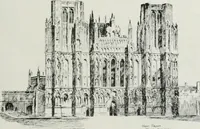 An illustration from A guide to English Gothic architecture, illustrated by numerous drawings and photographs (1922)